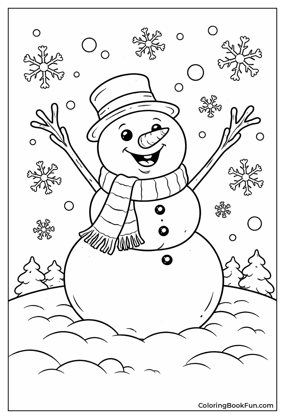 Joyful Snowman