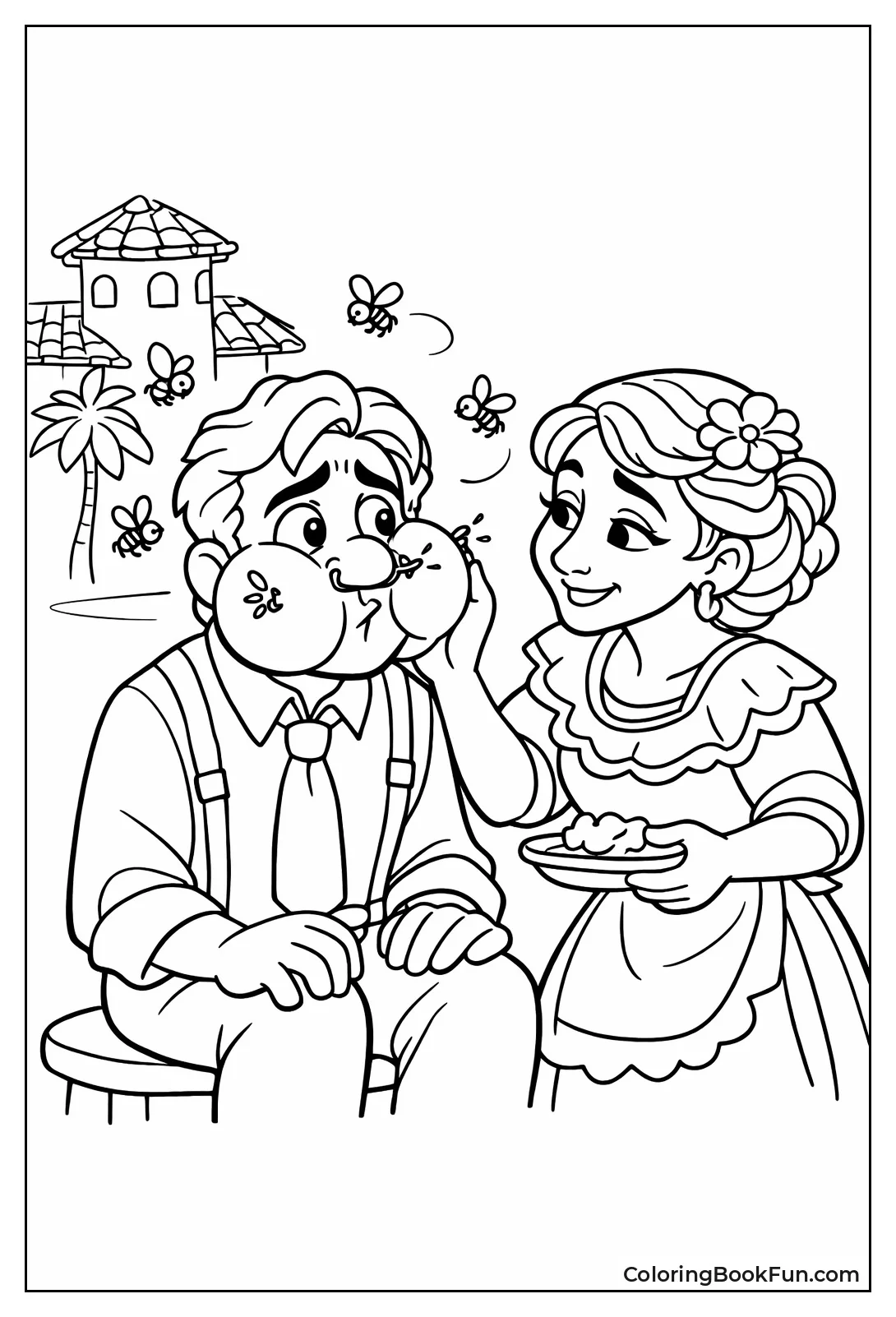 Agustin's Puffy Bee Stings