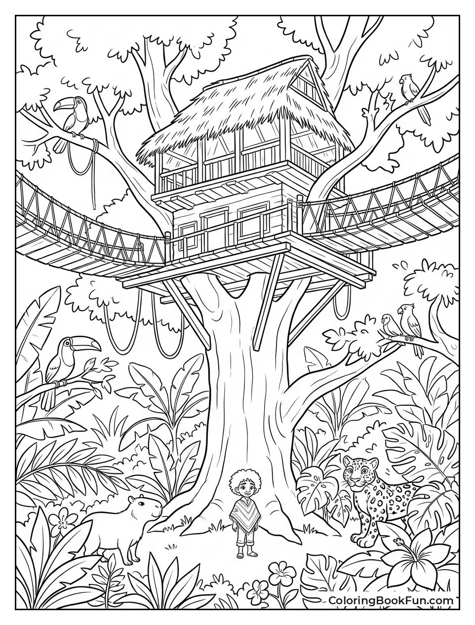 Antonio's Jungle Treehouse