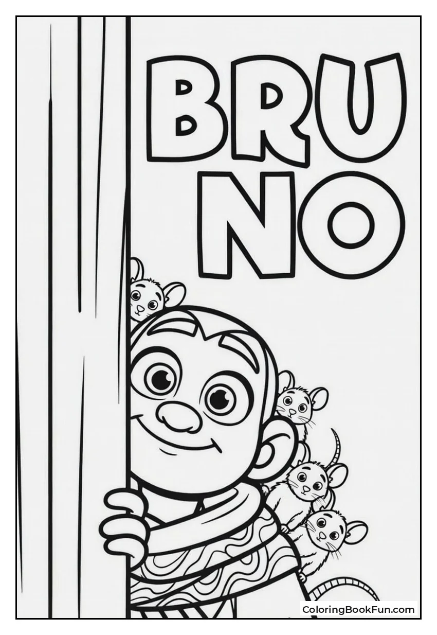 Bruno Peeks with Rats