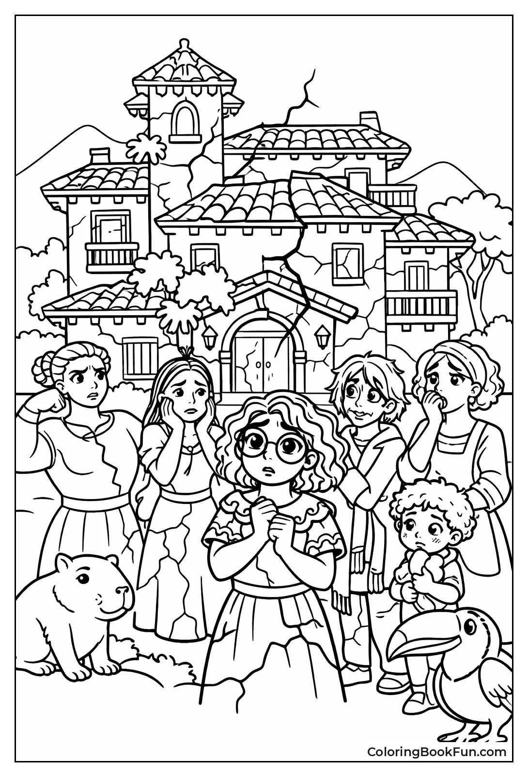 Cracked Casita Worries Family