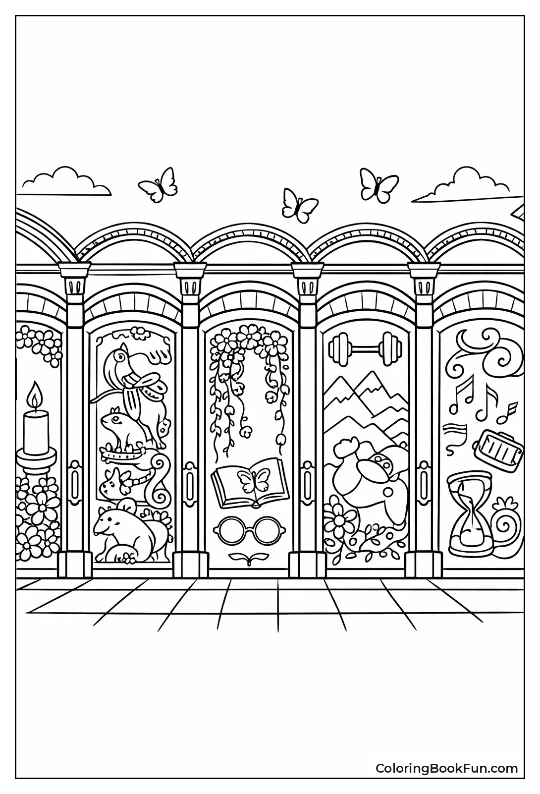 Casita Gift Door Symbols