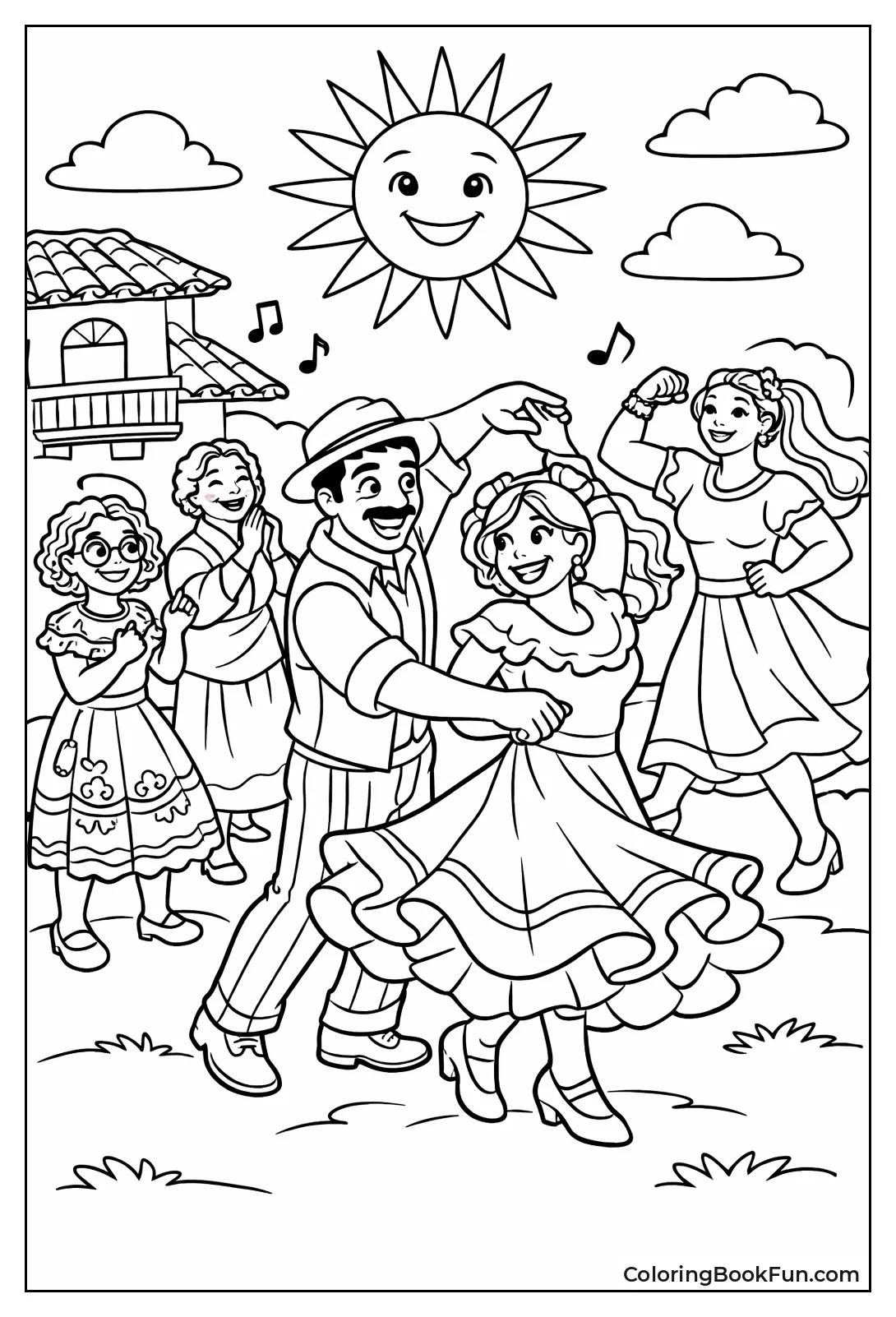 Felix Spins Pepa in Dance