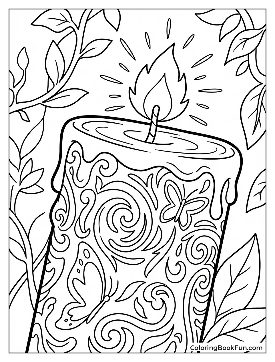 Miracle Candle Glows