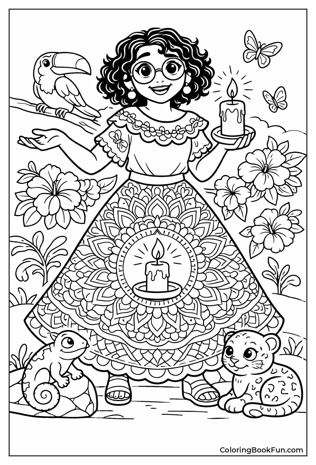 Mirabel's Embroidery Mandala