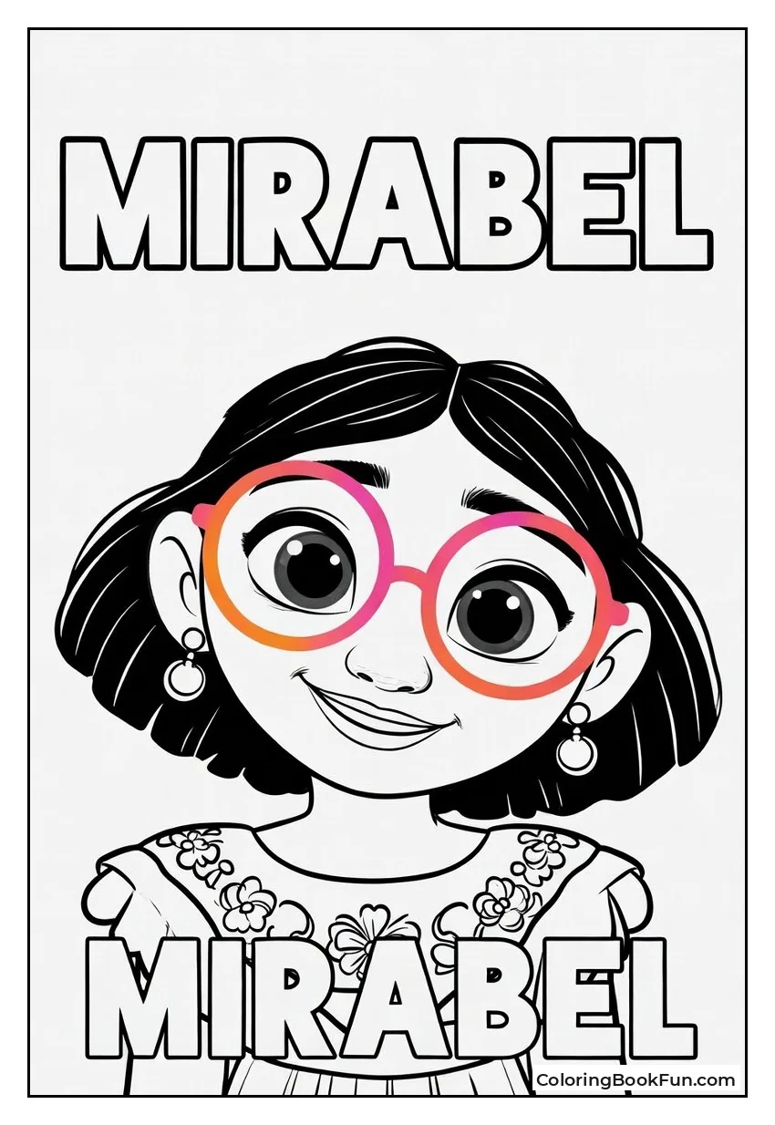 Smiling Mirabel Portrait