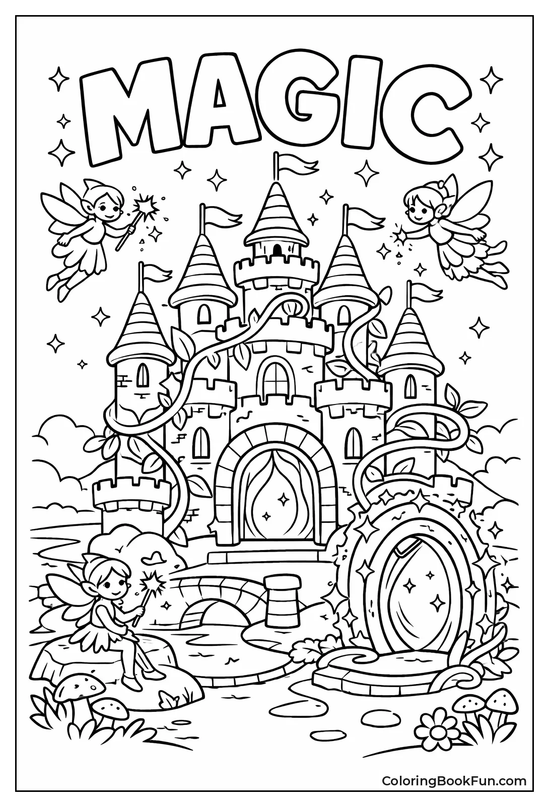 Enchanted Magical Castle