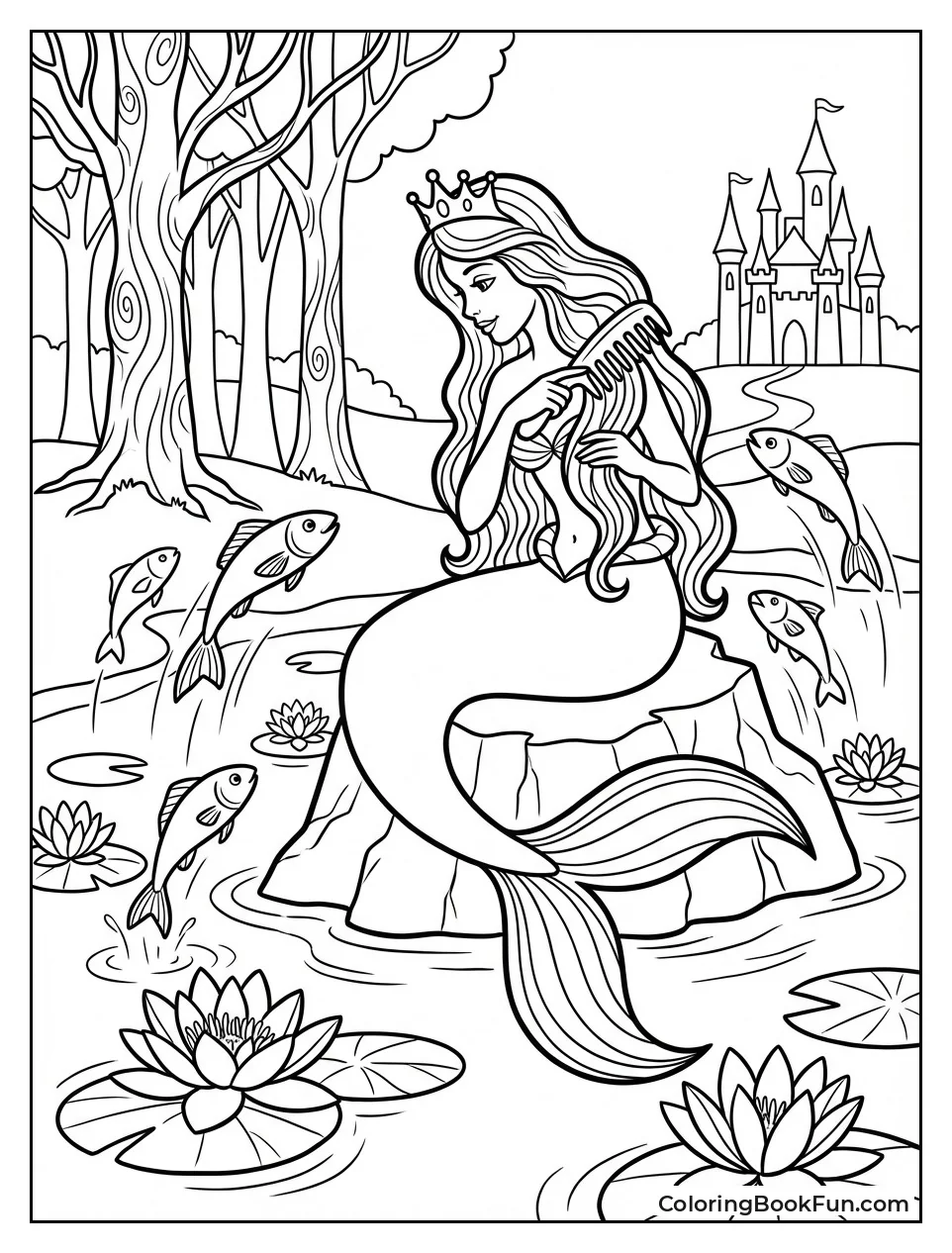 Mermaid in Secret Lagoon