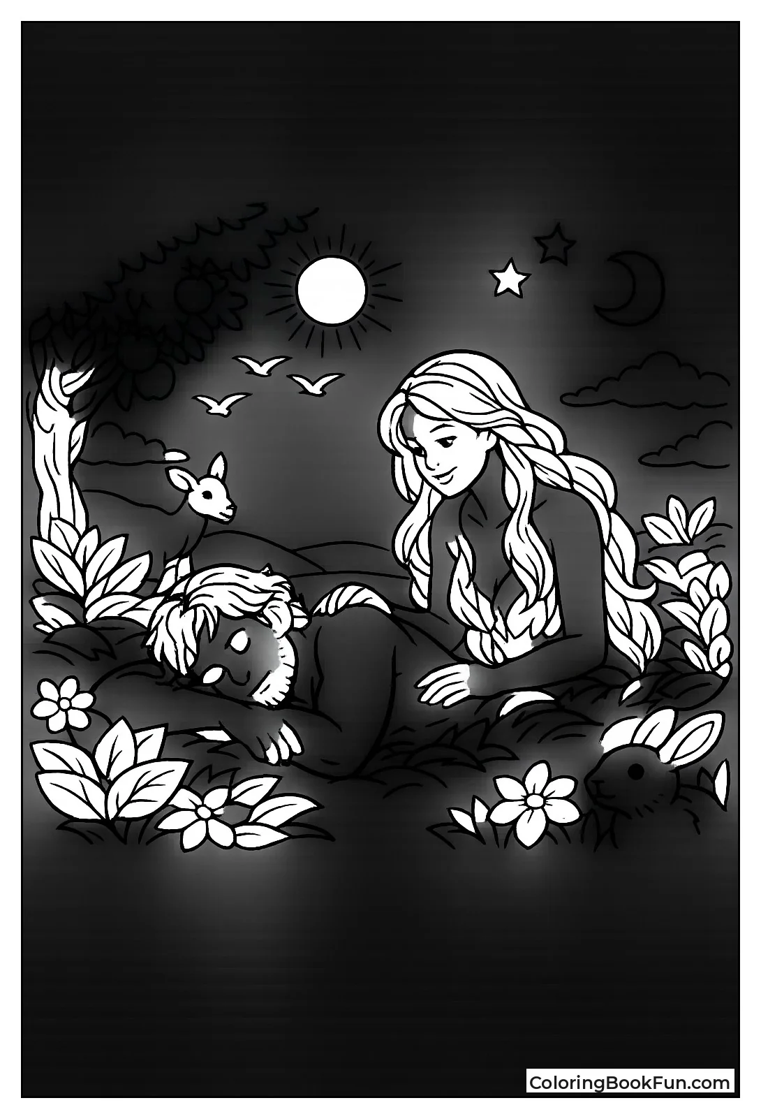 Eve Appears near Adam