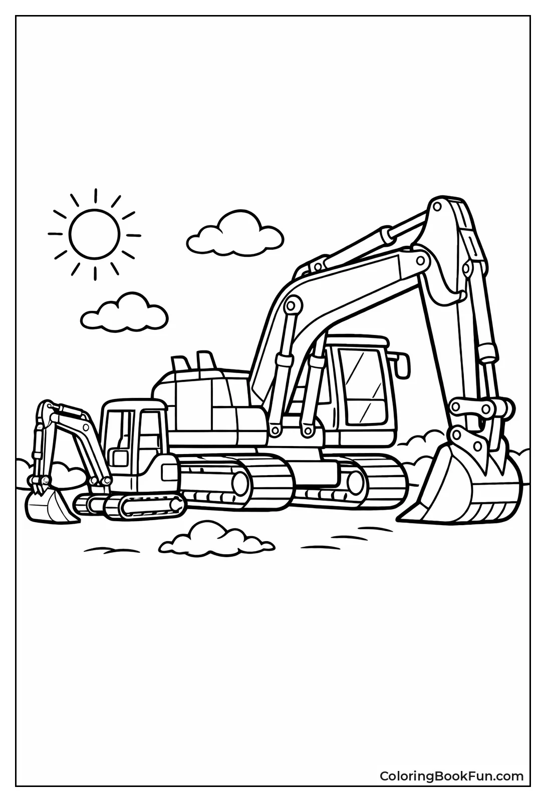 Mini and Giant Excavators Compared