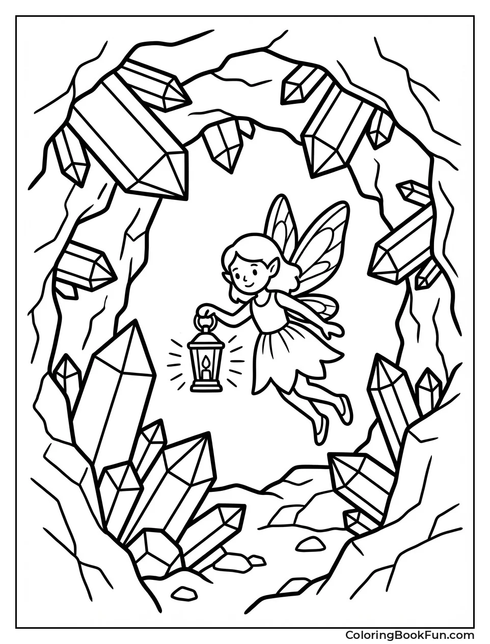 Fairy in Crystal Cave