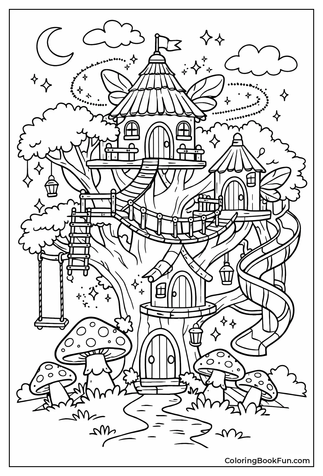 Magical Fairy Treehouse Glow