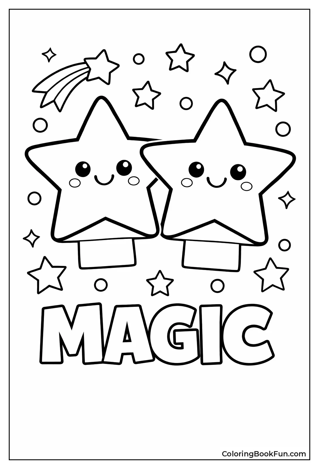 Fairy Wand Star Toppers