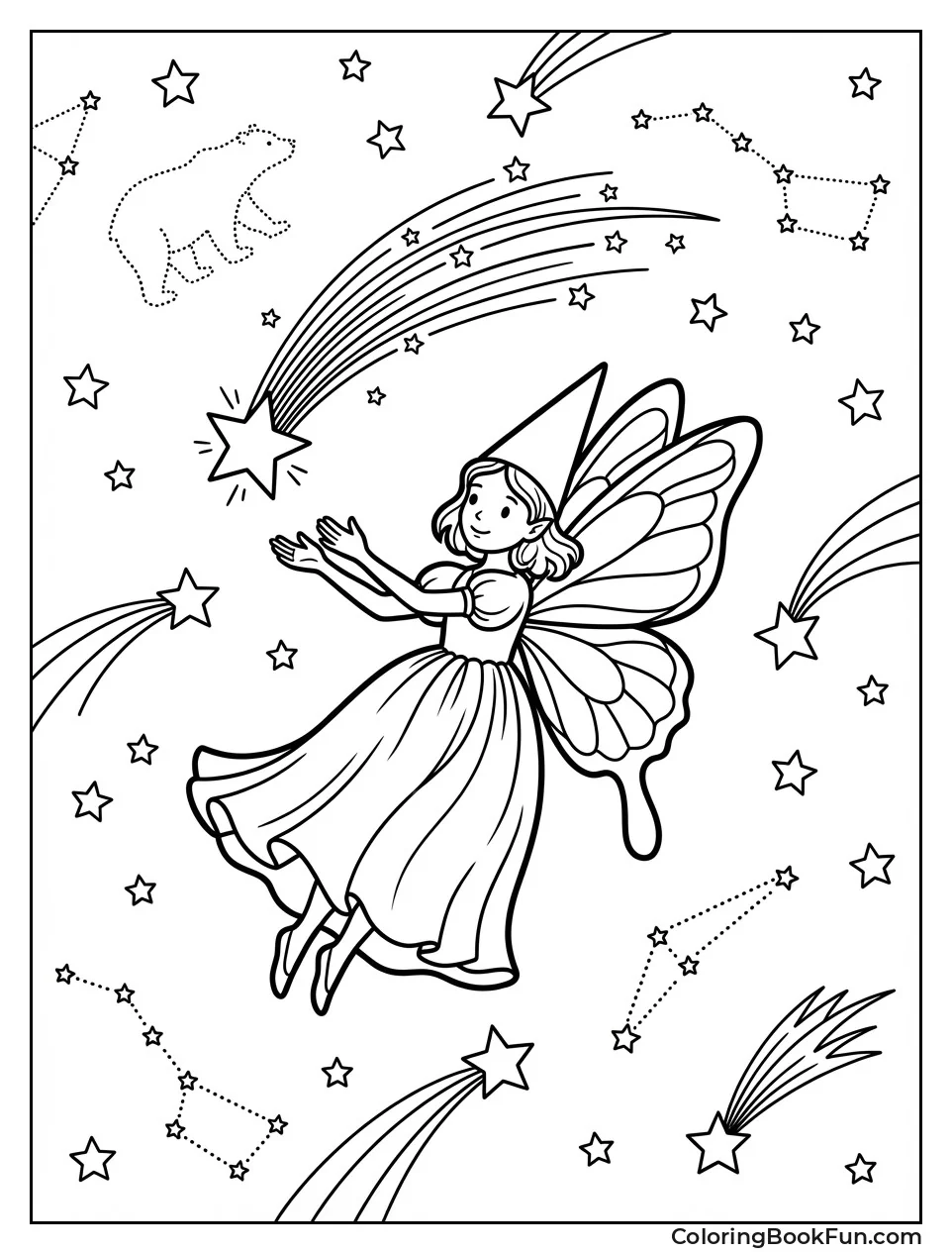 Fairy Chasing Shooting Star