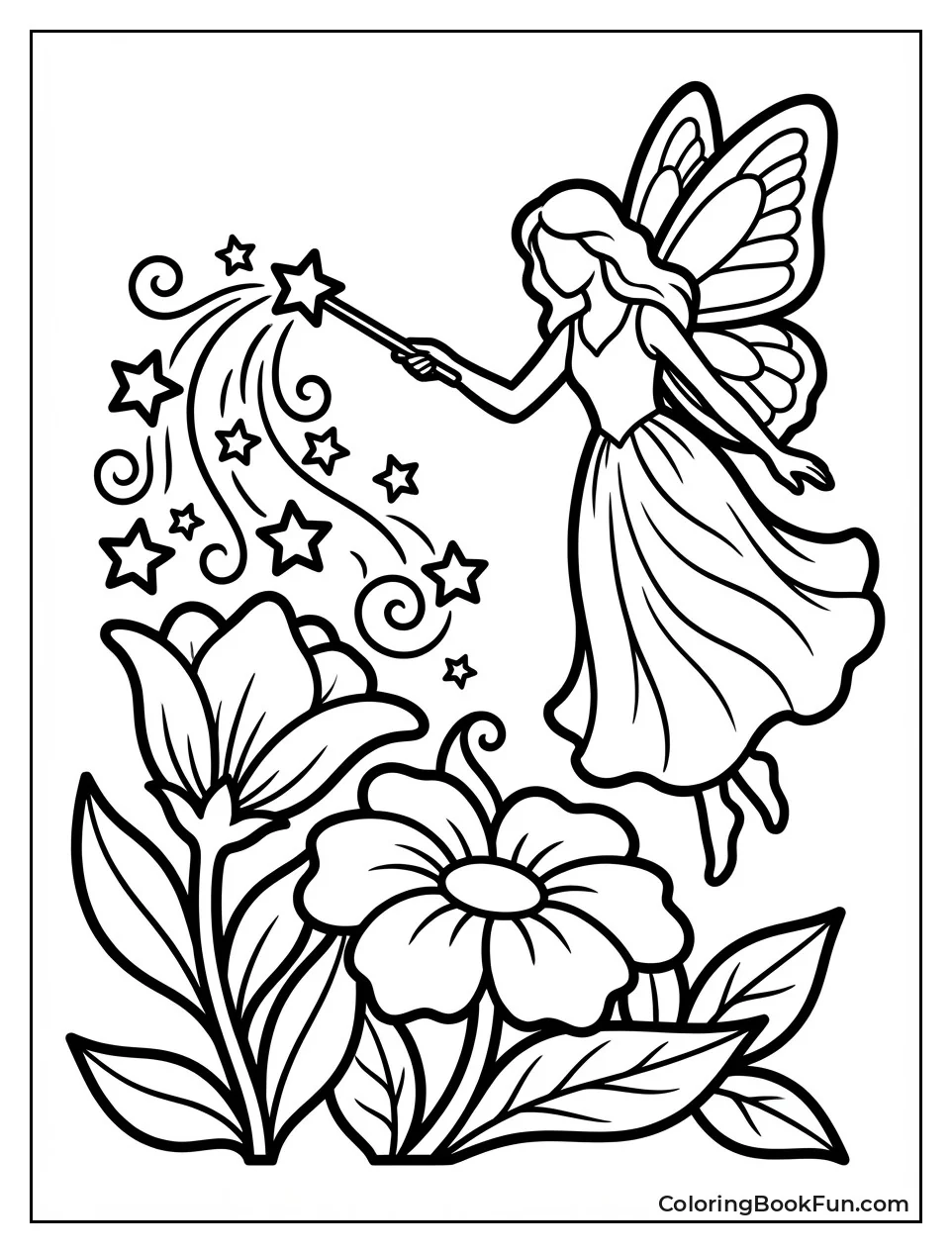 Fairy Sprinkling Magic Stars