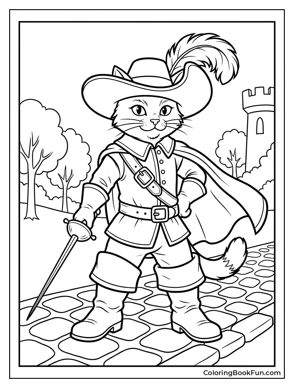 Puss in Boots Standing Tall