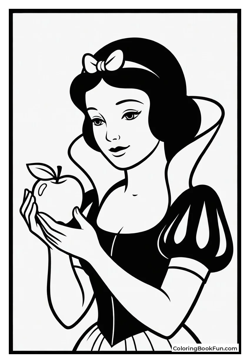 Snow White with Poison Apple