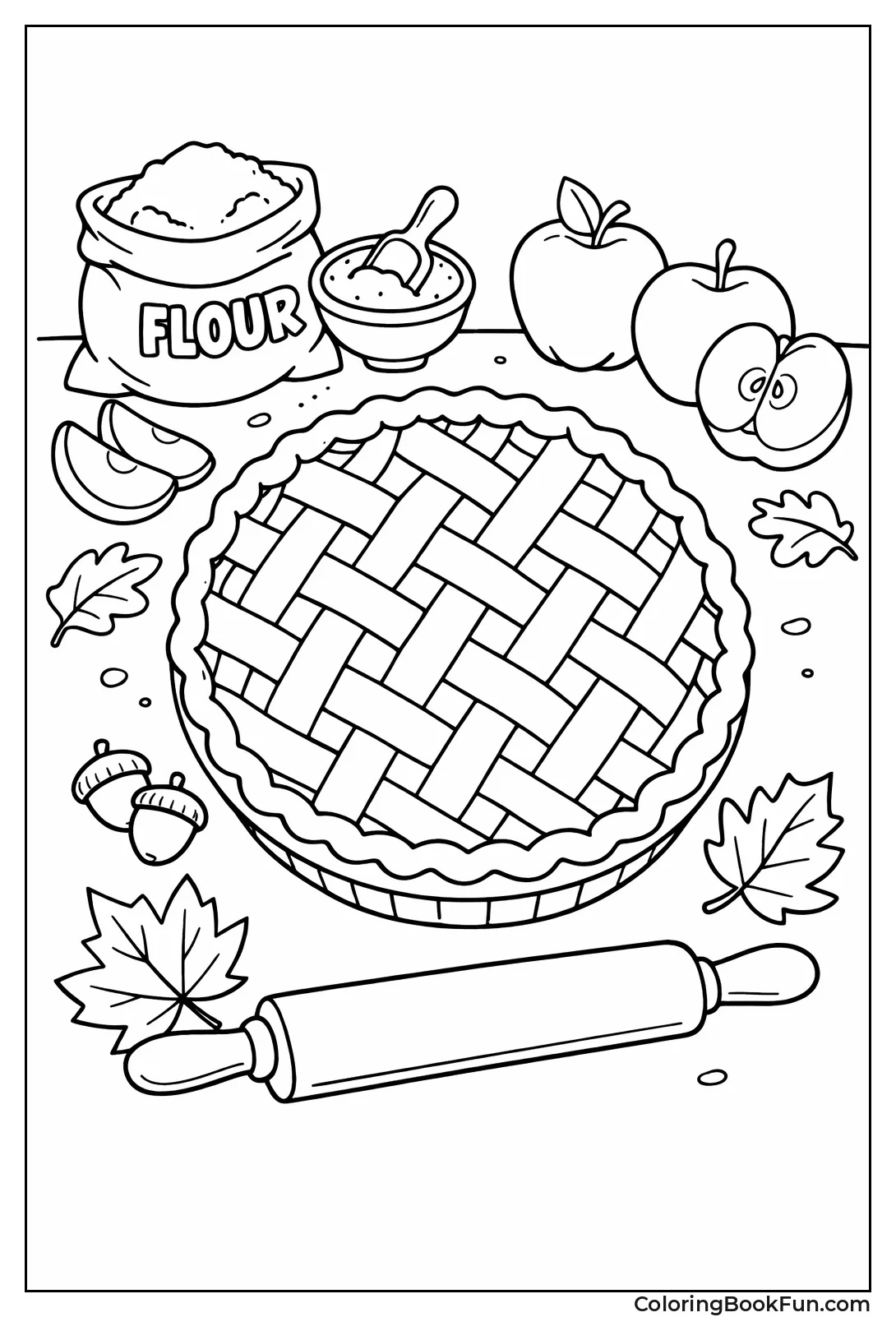 Apple Pie Awaits Oven