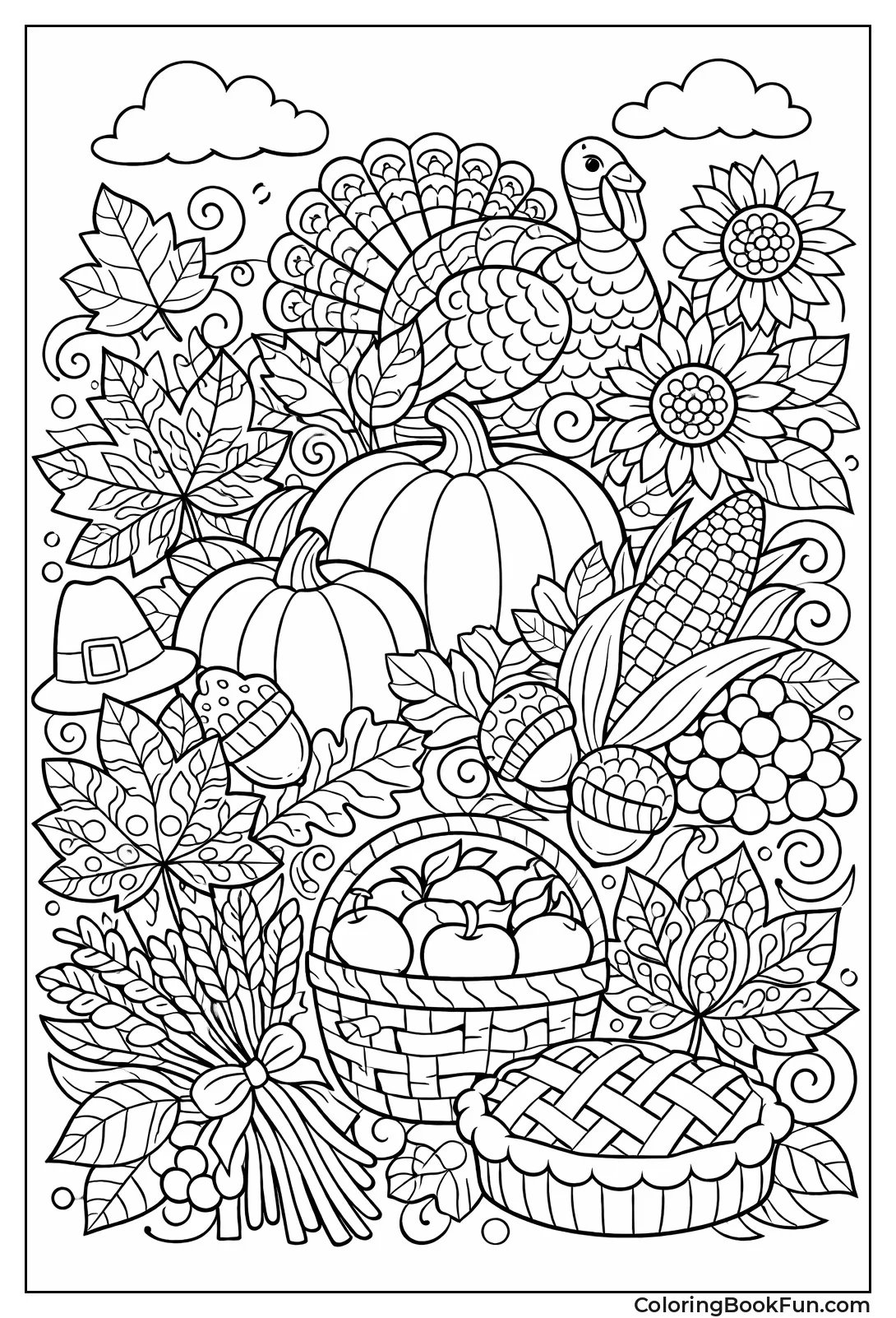 Leaves Form Mandala Patterns