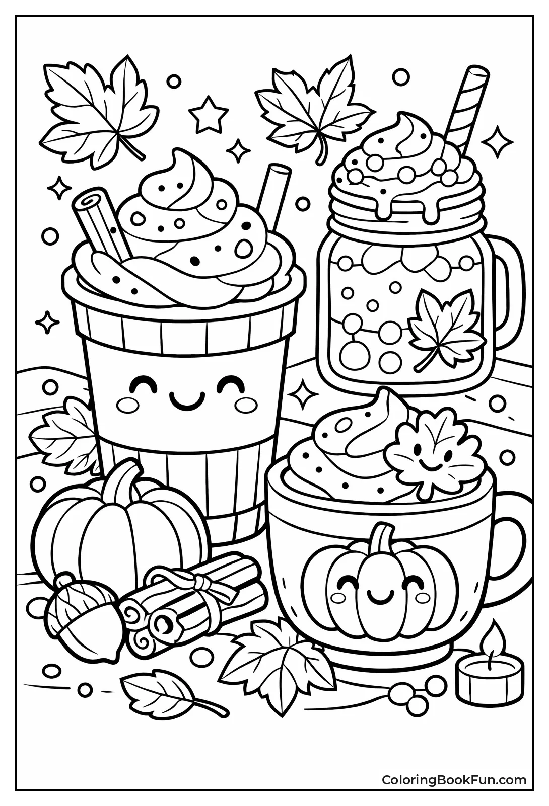Fall Pumpkin Spice Lattes
