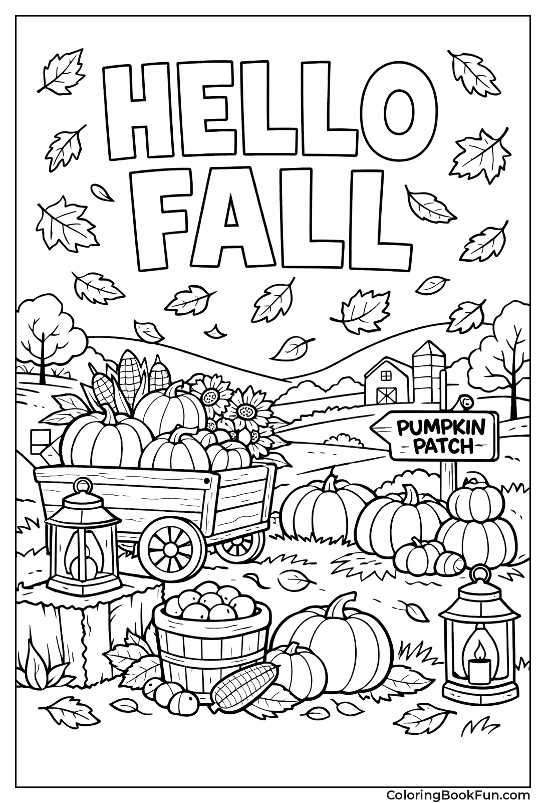 Lanterns Welcome Fall Harvest