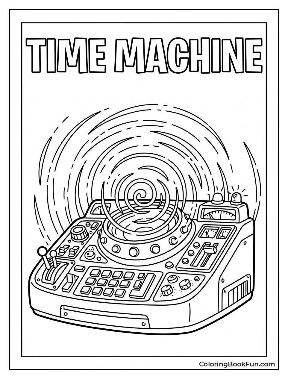 Stewie's Time Machine Swirls