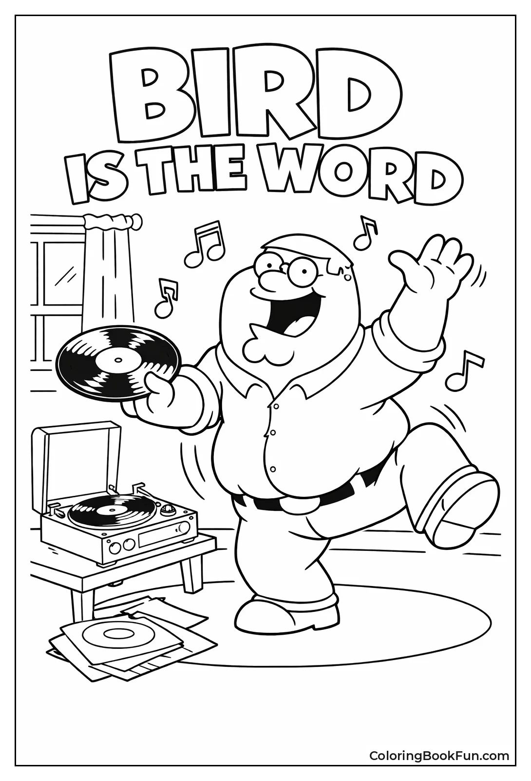 Peter Dances Surfin Bird