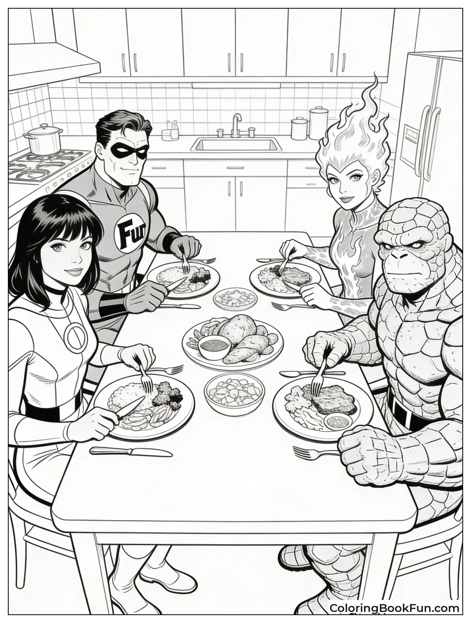 Family Dinner Baxter