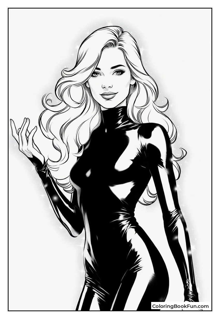 Invisible Woman Portrait