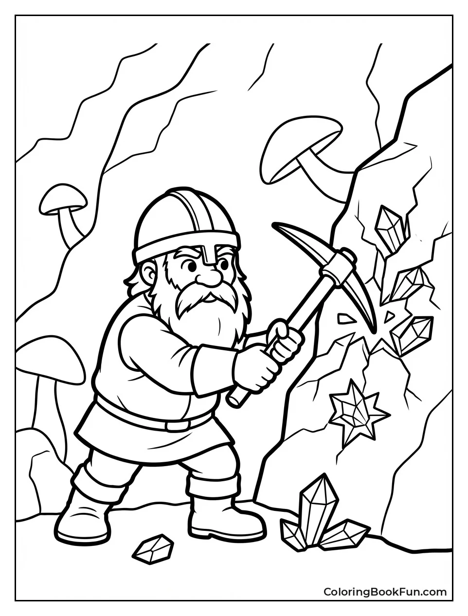 Dwarf Mines Sparkly Gems