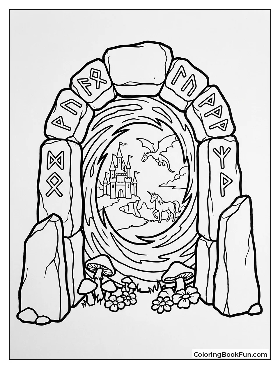 Portal Opens to Fantasy World