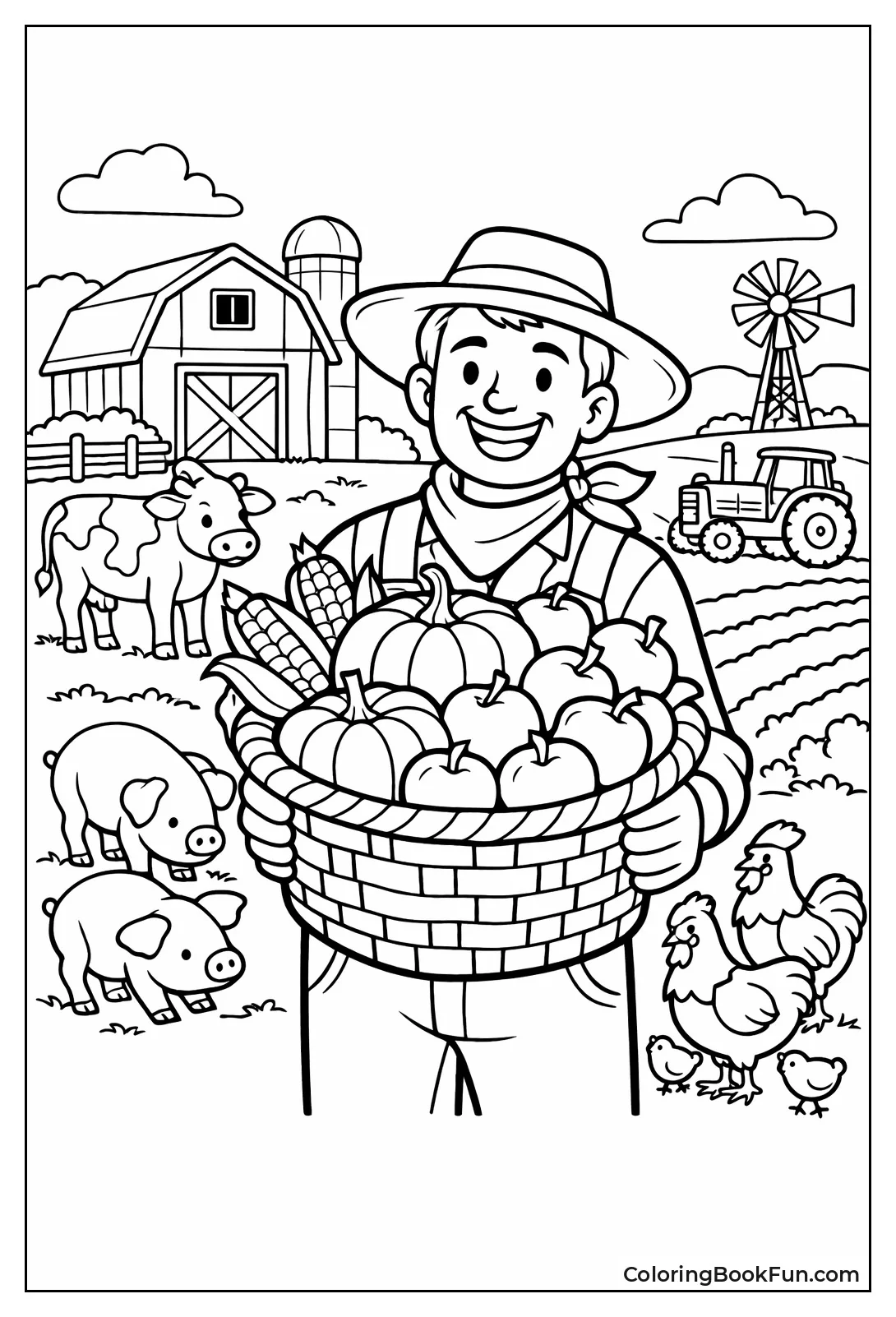 Harvest Basket Overflowing