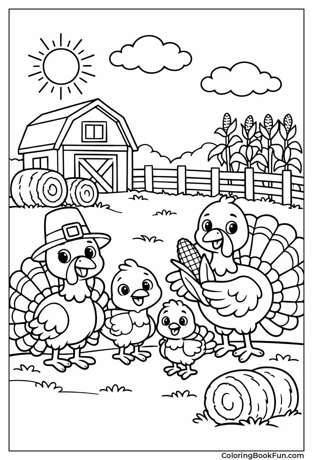 Farmyard Turkey Group