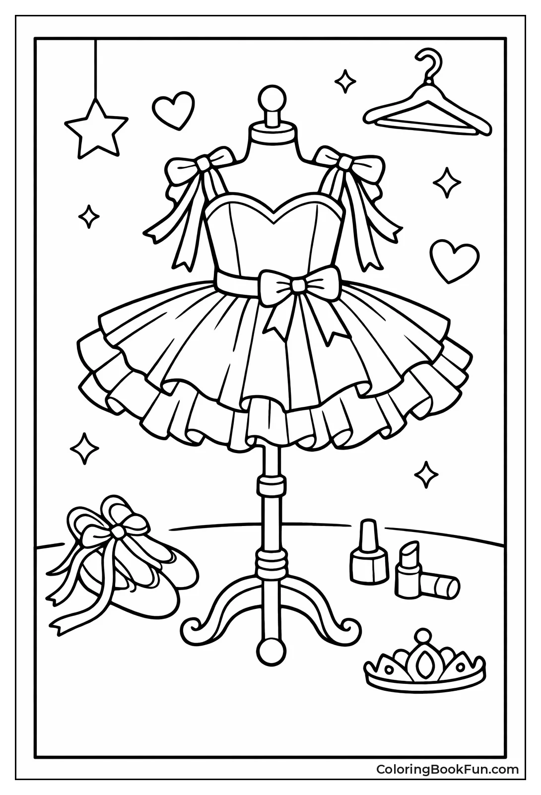 Layered Ballerina Tutu Dress