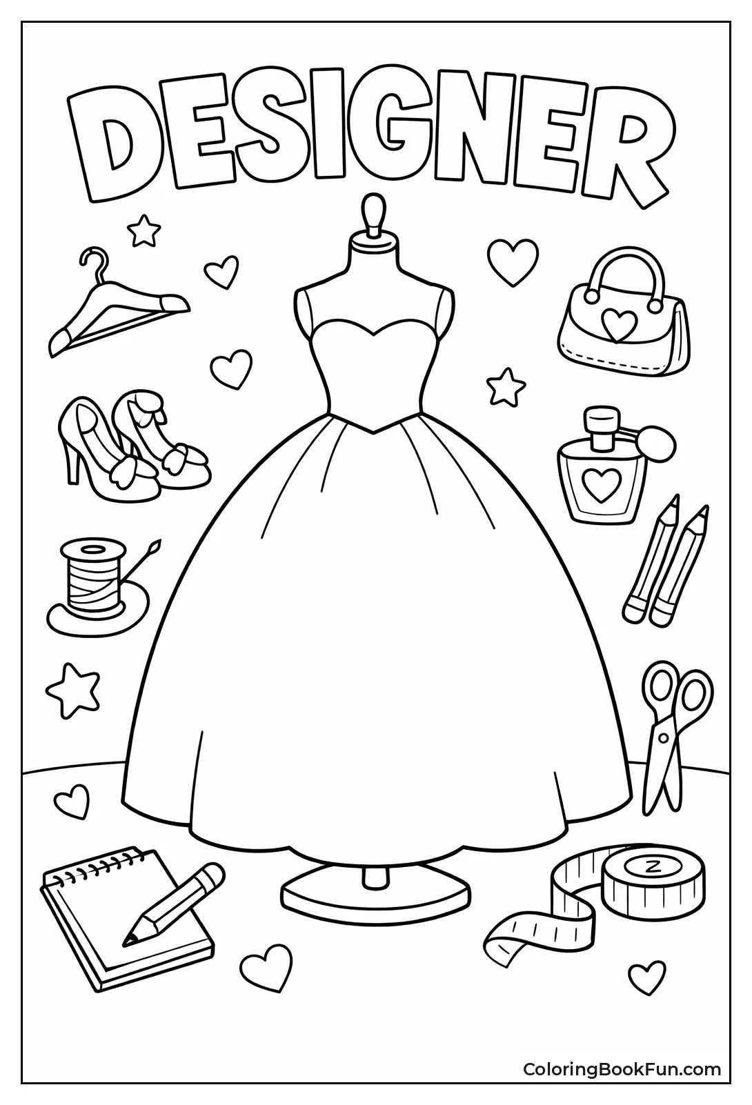 Blank Ballgown on Mannequin