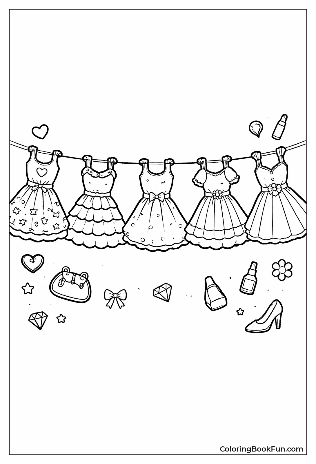 Mini Dress Garland Chain