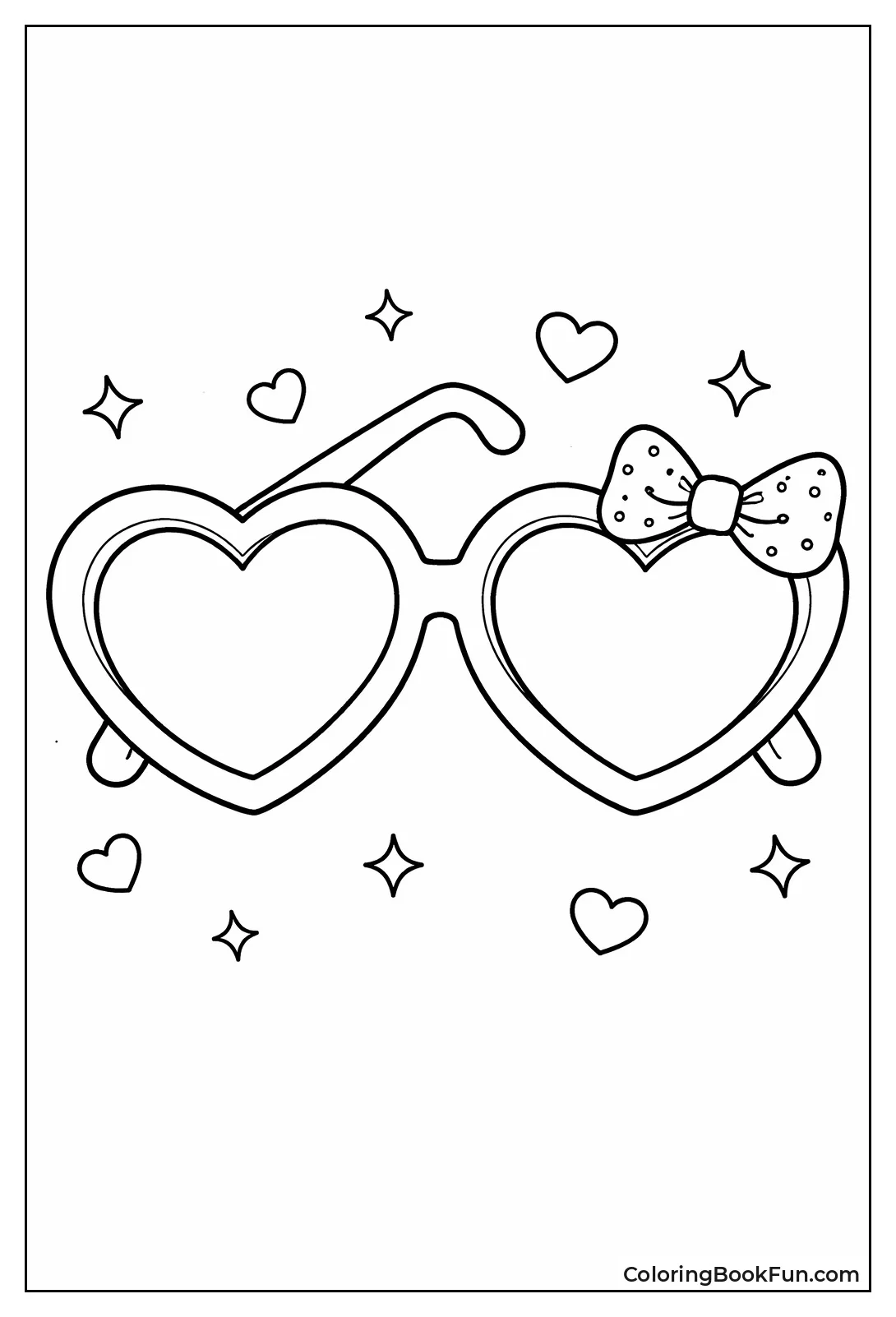 Heart Shaped Retro Sunglasses