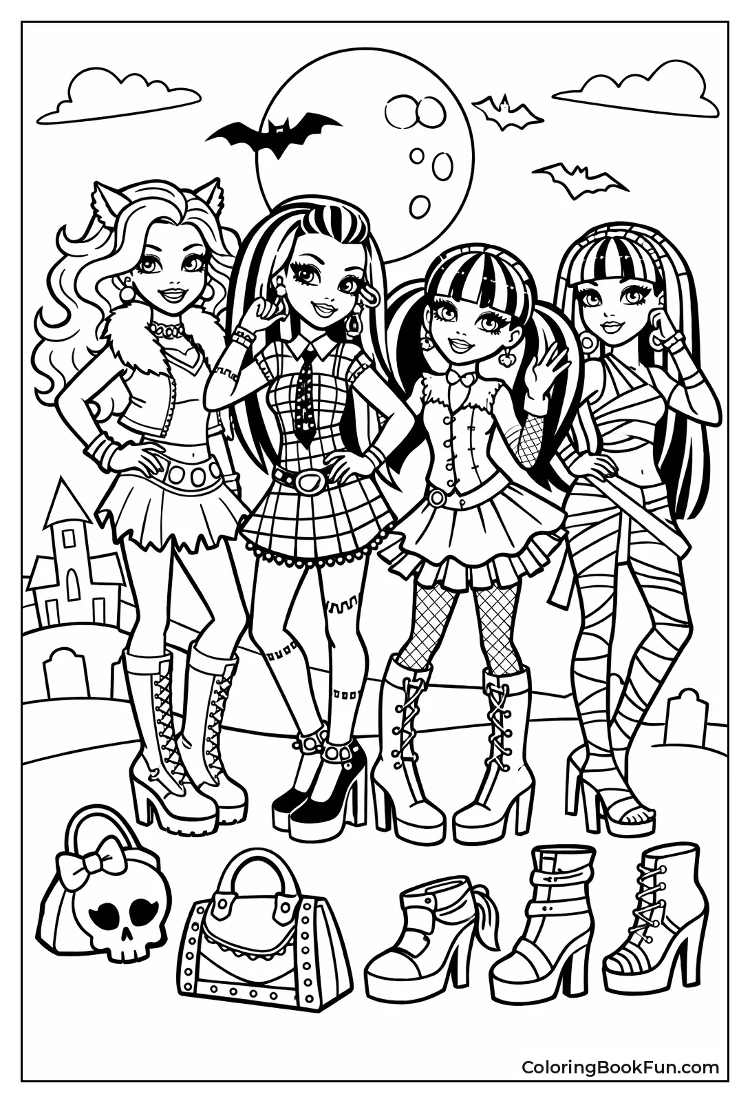 Monster High Edgy Outfits