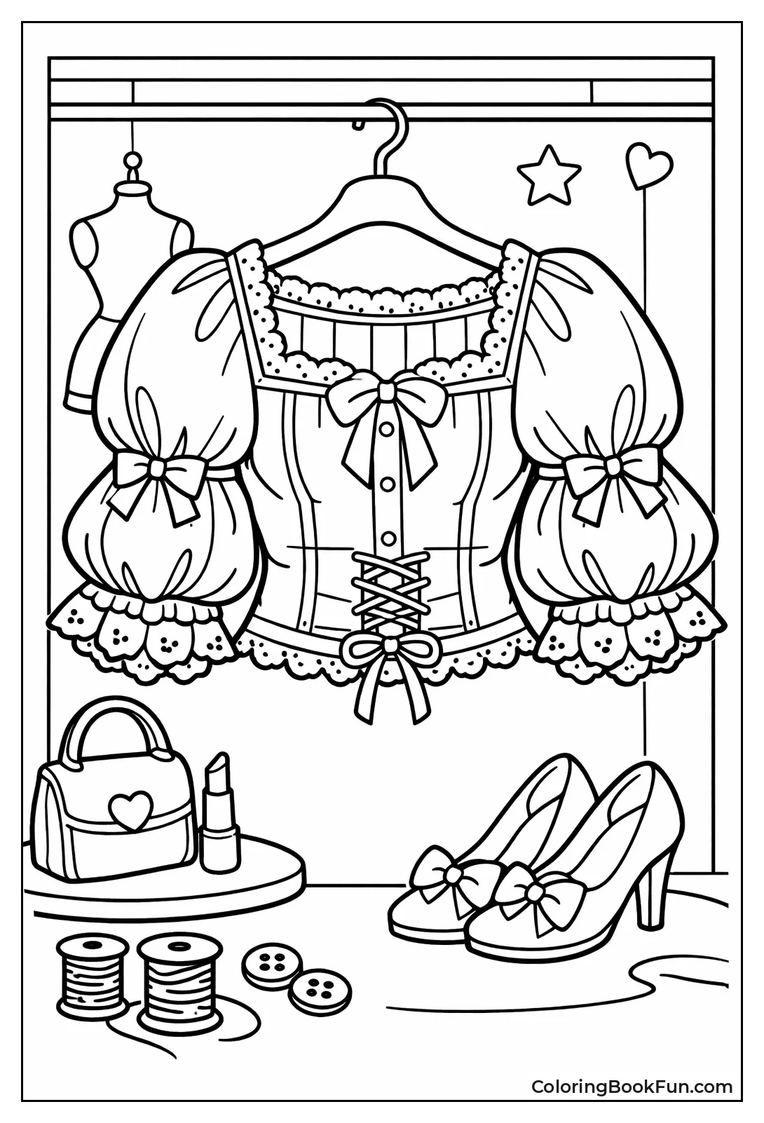 Puffy Sleeve Lace Blouse