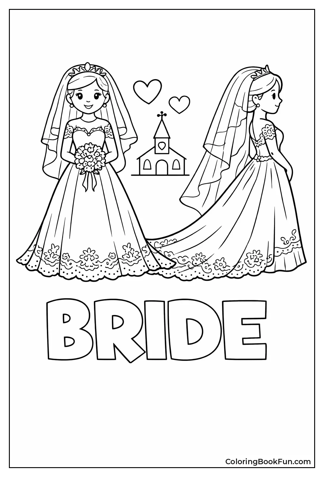 Elegant Wedding Dress Silhouette