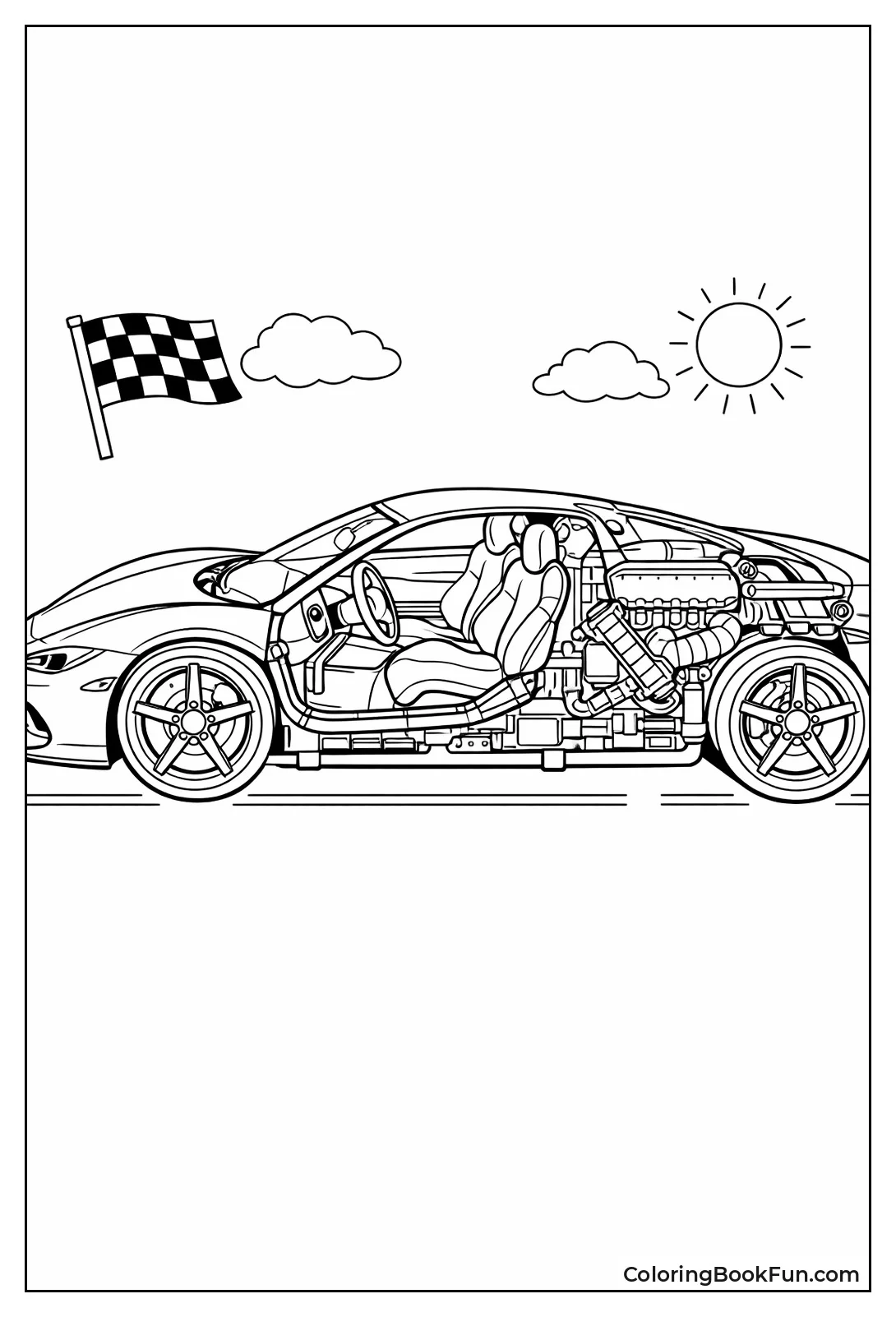Cutaway 296 GTB Engine