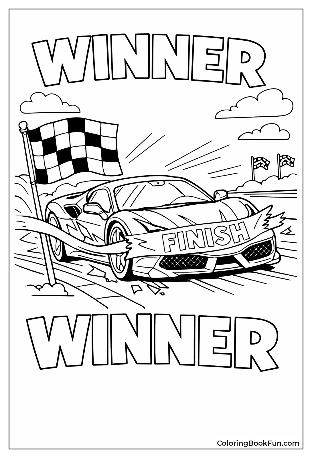 Crossing Finish Line