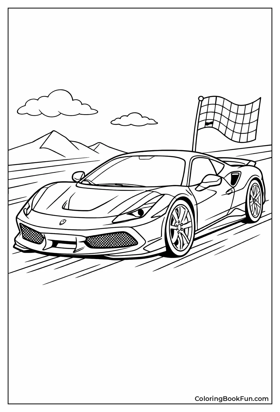 F8 Tributo Three-Quarter View