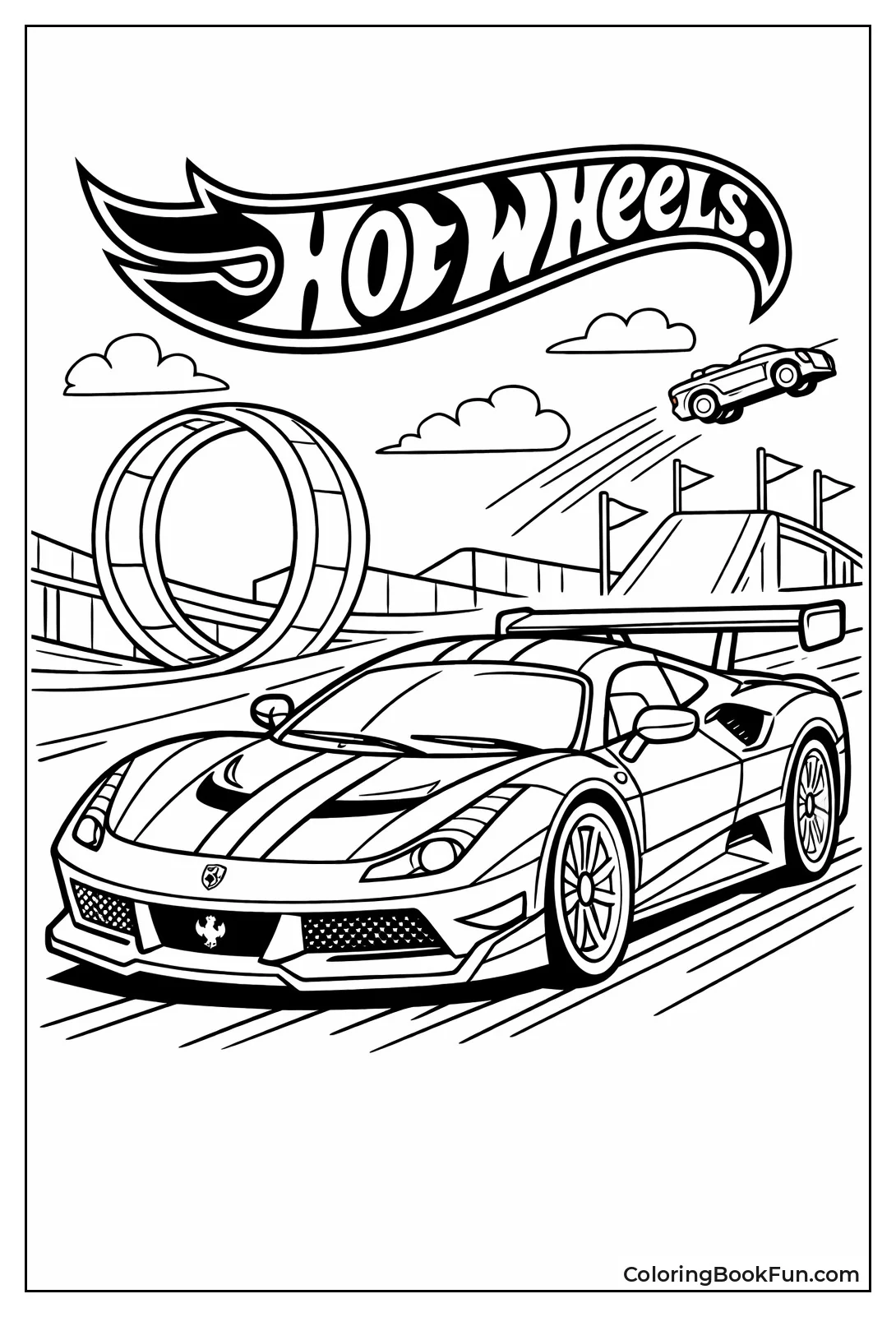 Ferrari Hot Wheels Zooms Ahead