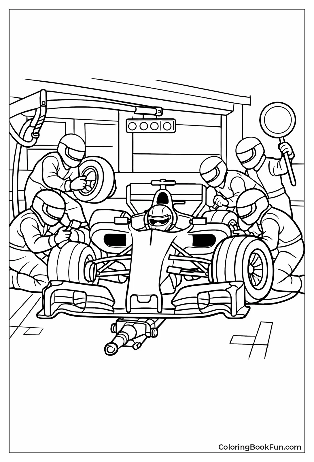 F1 Pit Stop Crew