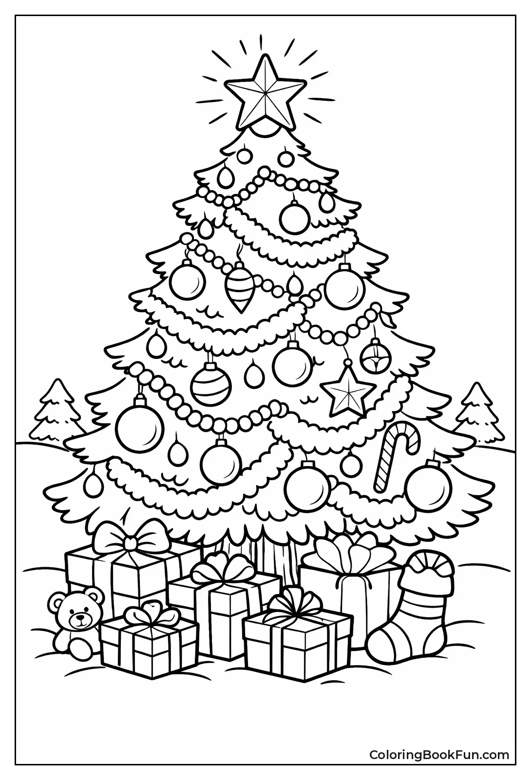 Festive Christmas Tree Glows