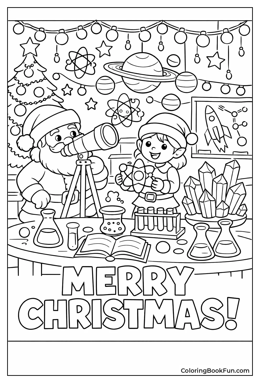 Santa Workshop Science Toys