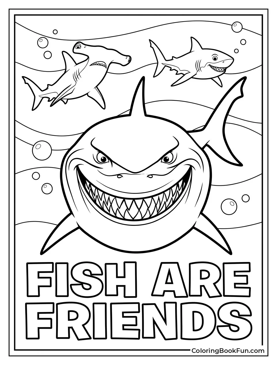 Bruce Grins at Friends