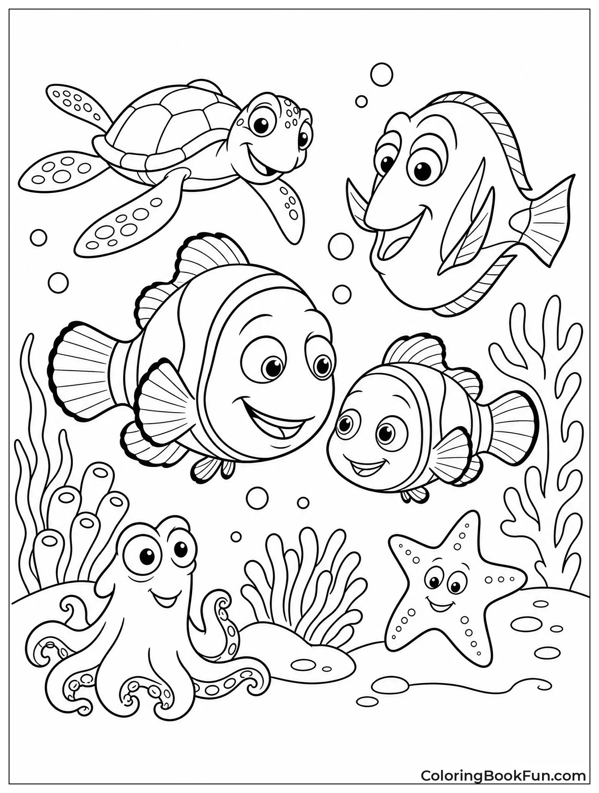 Nemo Marlin and Friends