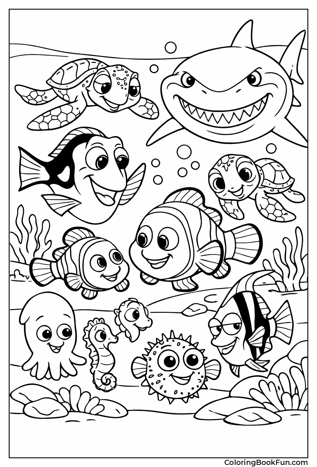 Nemo Marlin and Friends